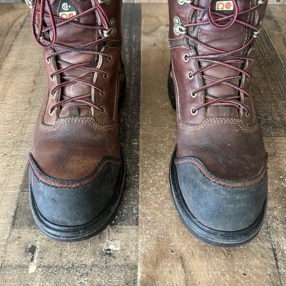 Red Wing 3524 Steel Toe Waterproof Lace Up Ankle Work Boots Mens 8 D - Picture 12 of 12